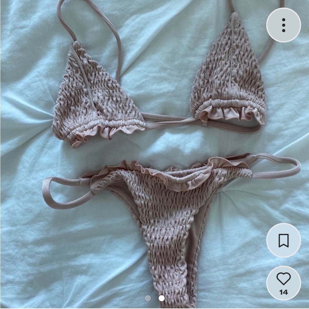 Lahana swim australia rose pink bikini